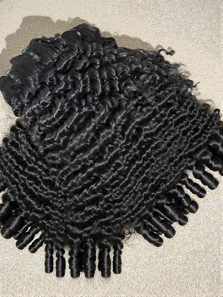 Raw Burmese Curly Hair Bundles
